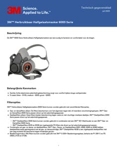 3M™ Herbruikbaar halfgelaats-ademhalingsmasker 4000 -serie | 3M Nederland