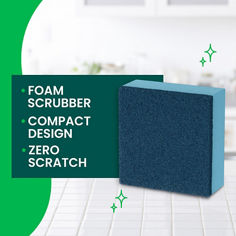 Scotch-Brite Zero-Scratch Foam Scrubber, ZS1-UR, B+ Image 01