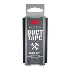 3M™ Heavy Duty Flat Duct Tape 2105-FLAT, 1.88 in x 5 yd, 10 Rls/Cs, IP, Straight