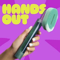 BRiTE® by Scotch-Brite™ Dishwand with Drain + Dry Stand B+ Image 01