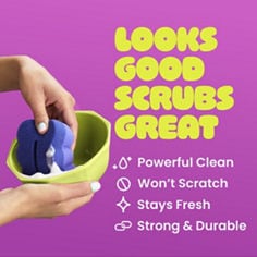 Brite by Scotch-Brite™ Scrub & Wipe Scrubber B+ Image 03