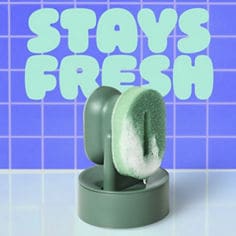 BRiTE by Scotch-Brite™ Palm Scrubber + Stand B+ Enhanced Content Image 02