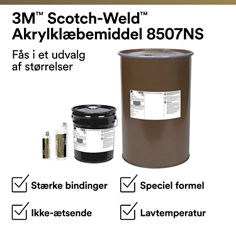 3M Scotch-Weld Adhesive PDP Visuals Ad 1 Dansk