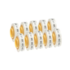 This is a product group image of 3M™ ScotchCode™ Wire Marker Tape Refill Roll SDR-B, 50/Case, Image 01.