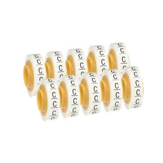 This is a product group image of 3M™ ScotchCode™ Wire Marker Tape Refill Roll SDR-C, 50/Case, Image 01.