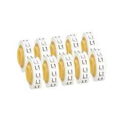 This is a product group image of 3M™ ScotchCode™ Wire Marker Tape Refill Roll SDR-L1, 50 Rolls/Case, Image 01.