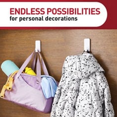 Command™ bplus 17010 English/Spanish endless possibilities, white jumbo hook