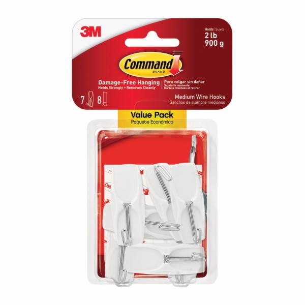 Command Medium Wire Hook Value Pack 17065-7ES