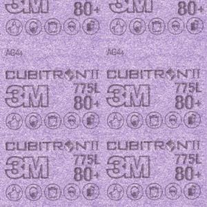 3M™ Cubitron II Hookit Film Sheet 775L, 80+ 3MIL, 2-3/4 in x 16-1/2 in image 3M™ Cubitron II Hookit Film Sheet 775L, 80+ 3MIL, 2-3/4 in x 16-1/2 inimage