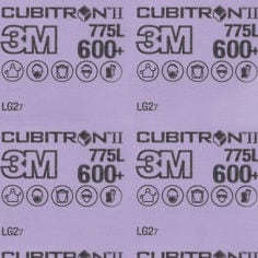 3M Cubitron II Film Sheet 775L, 600+