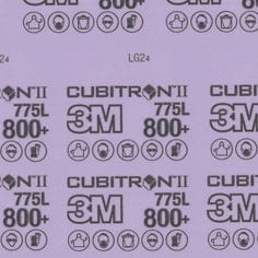 3M Cubitron II Film Sheet 775L, 800+