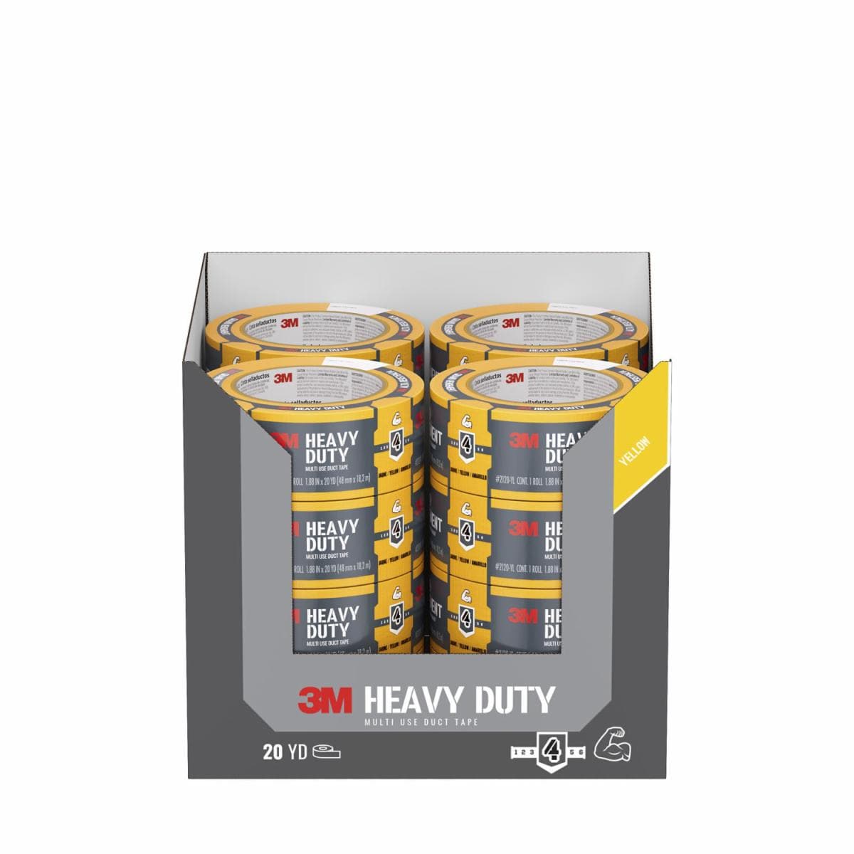 ™ Heavy Duty Duct Tape Yellow 2120-YL