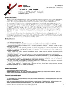 3M™ Dual Lock™ Reclosable Fastener SJ3591 | 3M United States