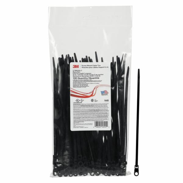 ™ Screw Mount Cable Tie CT8BK50S-C