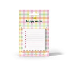 Post it®, Hoppy Notes EAS26-HN-2, flower bullet cfip, JPG file, cute sticky notes, swoon worthy stationary, easter collection, no surface damage, sustainable recyclable notes.