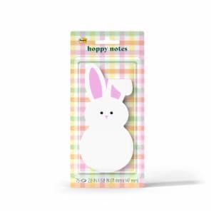 Post-it Square Note White-Pink EAS26-HN-5, 2.8in x 5.8in (71mmx147mm). 100 sheet, 100% PEFC, SGSCH-PEFC-COC-110078image