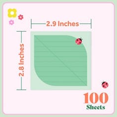 Post it®, Hoppy Notes, EAS26-HN-1 B+ 01, JPG file, hoppy notes Easter Collection, perfect for sweet surprises, stick securely and remove cleanly, all post-it notes are recyclable, gift ready, oh so cute, celebrate easter in style, 2.9 x 2.9 in, leaf shaped notes, 100 sheets per pad.