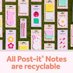 Post it®, Hoppy Notes, EAS26-HN-1 B+ 04, JPG file, hoppy notes Easter Collection, perfect for sweet surprises, stick securely and remove cleanly, all post-it notes are recyclable, gift ready, oh so cute, celebrate easter in style.