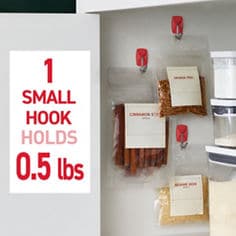 Command™ LTO chile pepper small wire hook holds 0.5lbs image, B+ images for e-commerce, small wire hooks, medium hooks, medium designer hook, X-Large hook