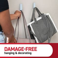 Command™ LTO sky medium hook product benefit 1 image, B+ images for e-commerce, small wire hooks, medium hooks, medium designer hook, X-Large hook