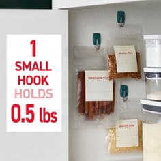 Command™ LTO twilight small wire hook holds 0.5lbs image, B+ images for e-commerce, small wire hooks, medium hooks, medium designer hook, X-Large hook