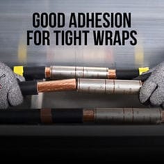 Scotch® 35 B+, Vinyl Electrical Tape, Benefit Adhesion that wont flag. Key Visual.