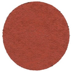 An orange 3M Roloc Fibre Disc 787C, 36+, TR