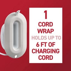 Command™ Bplus cord wrap 17307 usp white ecommerce image