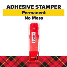 Scotch® Permanent Adhesive Stamper B+,JPG file,no mess,6062-SR,7 mm x 6.5m (0.27 in x 21.3 ft),RGB.