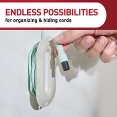 Command™ bplus application, WARP, cord wrap endless possibilities white image