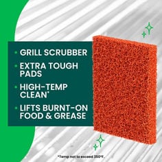 Scotch-Brite® Grill Scrubber GGBR-1, B Plus 01. Enhanced Content, Key Visual.