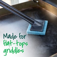 Scotch-Brite® Grill Scrubber Season Safe, B Plus 04. Enhanced Content, Key Visual.