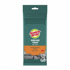Scotch-Brite Grease Trap Grill Wipes GTGW, 28 Wipes/Pack, 6 Packs/Case image Scotch-Brite Grease Trap Grill Wipes GTGW, 28 Wipes/Pack, 6 Packs/Caseimage
