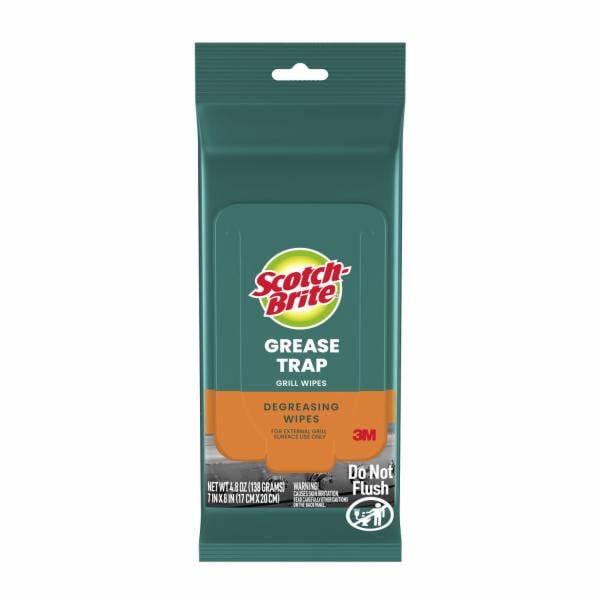 Scotch-Brite Grease Trap Grill Wipes GTGW