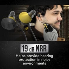3M™ Worktunes in ear electronic hearing protector 90670 bplus1 image, in ear protection,