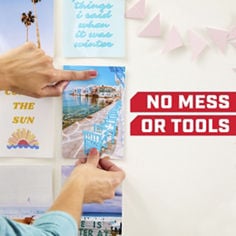 Scotch® Removable Mounting Squares, Doubled-Sided, B+ image 1. Enhanced content, key visual.