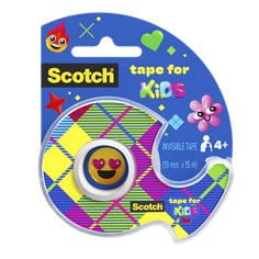 Scotch® Invisible Tape for Kids, KT-1915-D, 19 mm x 15 m, 1 Roll - CFIP