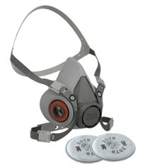 Kit Respirador Reutilizável Semifacial 3M™ 6200 para Solda com Filtro 2078