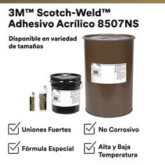 3M™ IATD Publicación en Redes Sociales Adhesivo Acrílico Scotch‑Weld™ 8507NS es Latam V12