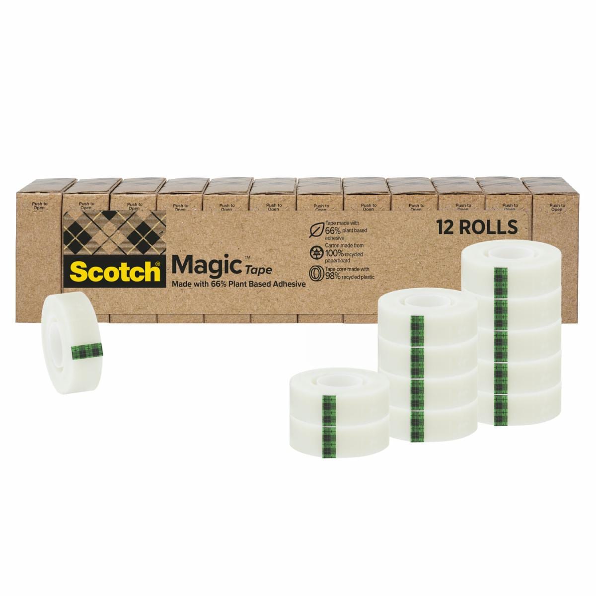 Scotch Magic Greener Tape 812-12P