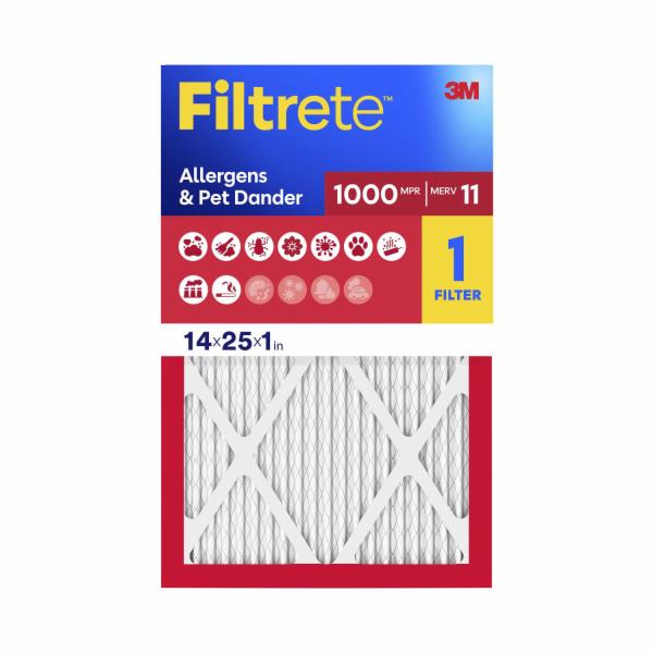 Filtrete Allergens & Pet Dander Air Filter 1000 MPR 9804-4
