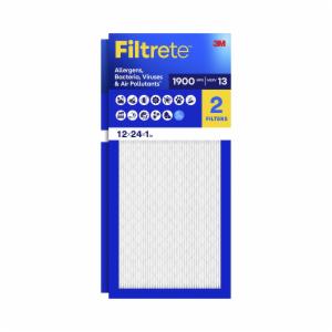 Filtrete Ultimate Allergen Reduction Filter UT20-2PK-1E, 12 in x 24 in x 1 in (30.4 cm x 60.9 cm x 2.5 cm) image Filtrete Ultimate Allergen Reduction Filter UT20-2PK-1E, 12 in x 24 in x 1 in (30.4 cm x 60.9 cm x 2.5 cm)image