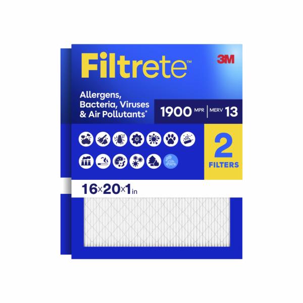 Filtrete Ultimate Allergen Reduction Filter UT00-2PK-1E