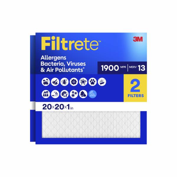 Filtrete Ultimate Allergen Reduction Filter UT02-2PK-1E