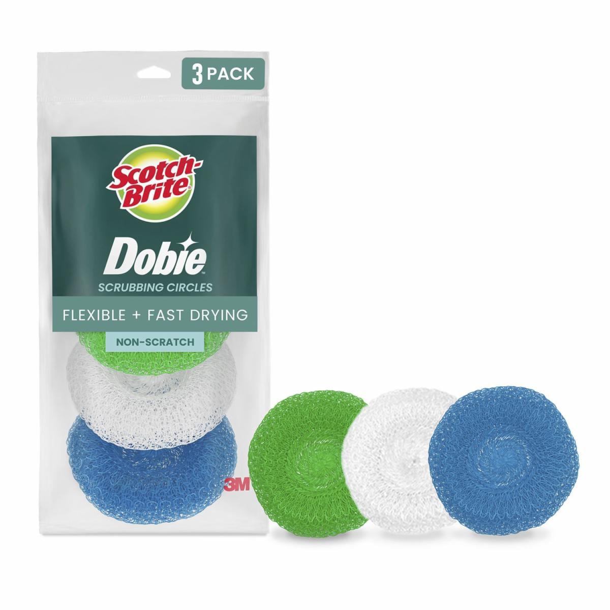 Scotch-Brite Scrubbing Circles 215-FW