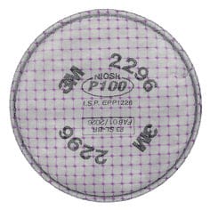 3M Advanced Particulate Filter 2296, P100, with Nuisance Level Acid Gas Relief - Image updated April 2026