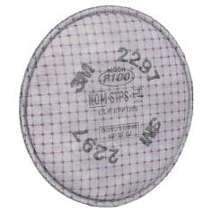3M Advanced Particulate Filter 2297, P100, with Nuisance Level Organic Vapor Relief,