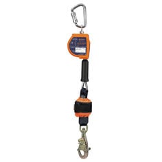 A 3M DBI-SALA Nano-Lok Edge Anchor Mounted 33500300 with galvanized cable