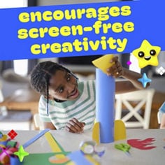 Scotch® Invisible Tape for Kids, encourages creativity, EN