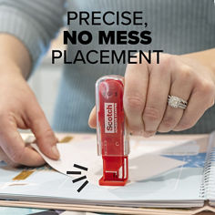 Precise, no mess placement